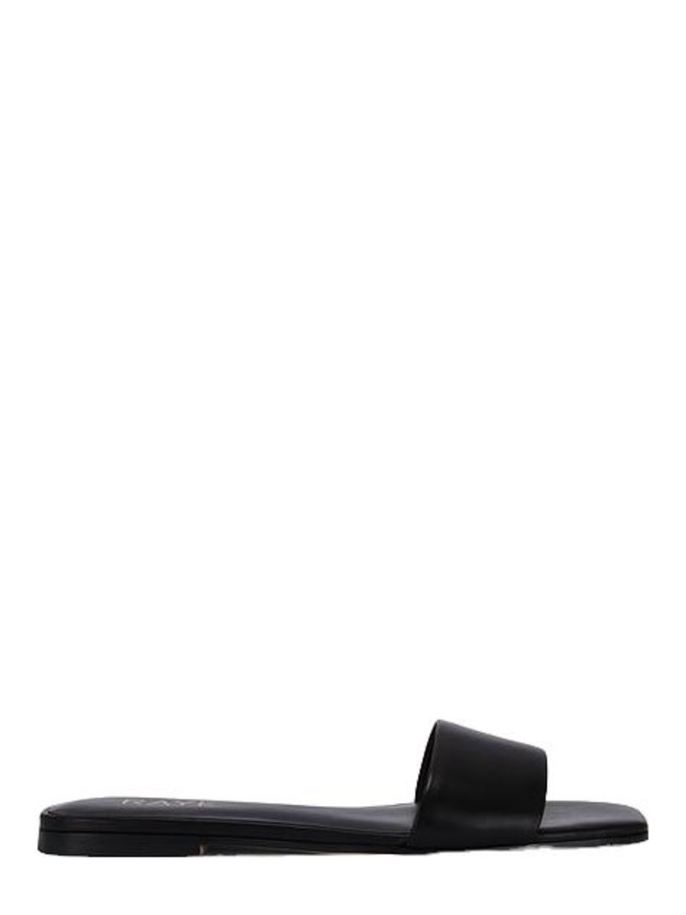 RAYE HILLIE SANDAL IN BLACK LEATHER | SLIGHTLY USED